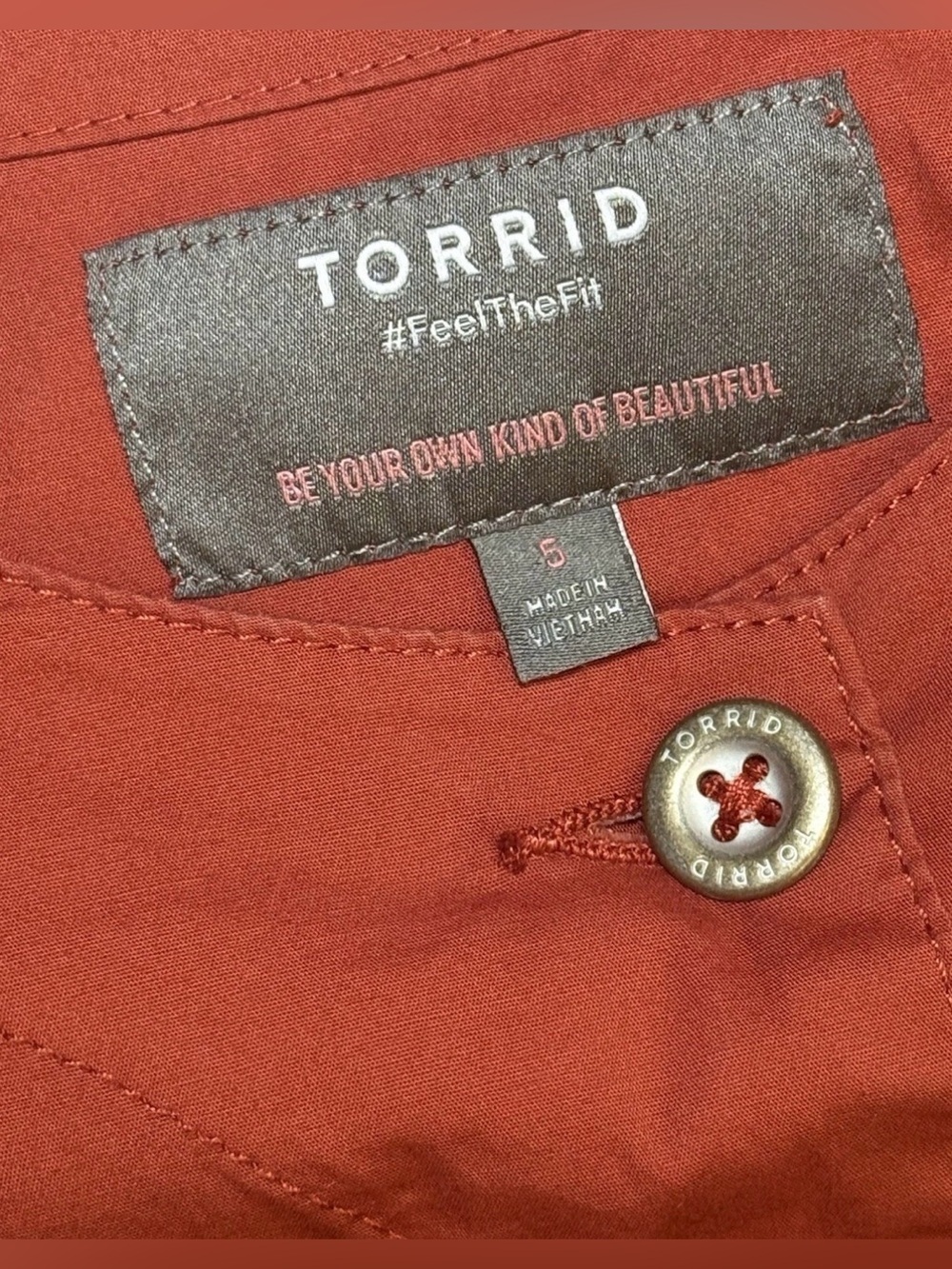 Torrid Jacket Cotton Poplin Collarless Bolero
Size 5 5X 28 $66 - Picture 7 of 10